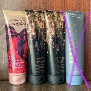 Bath & Body Works Ultra Shea Body Cream Bundle